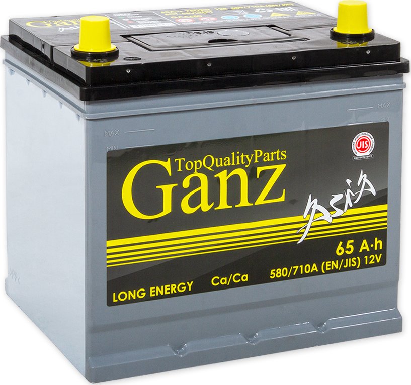 Аккумулятор Ganz GAA650 12V 65Ah 580A R+