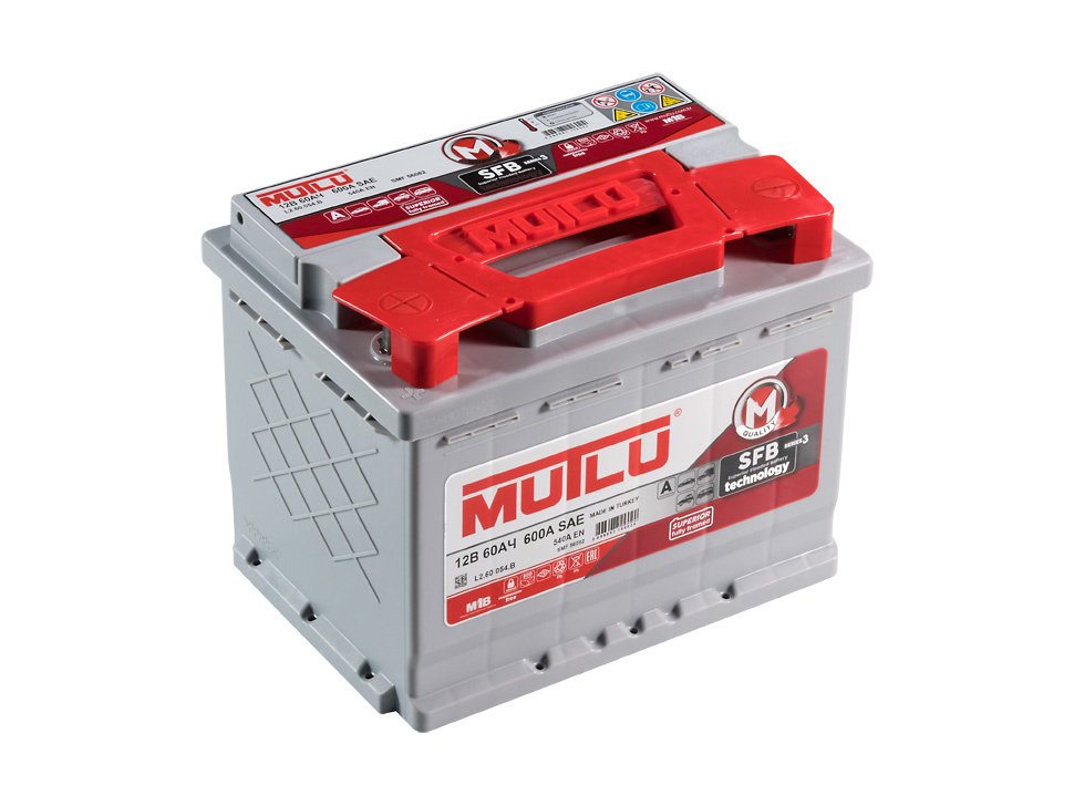 Аккумулятор Mutlu SFB Series 3 SMF 56081 12V 60Ah 540A R+