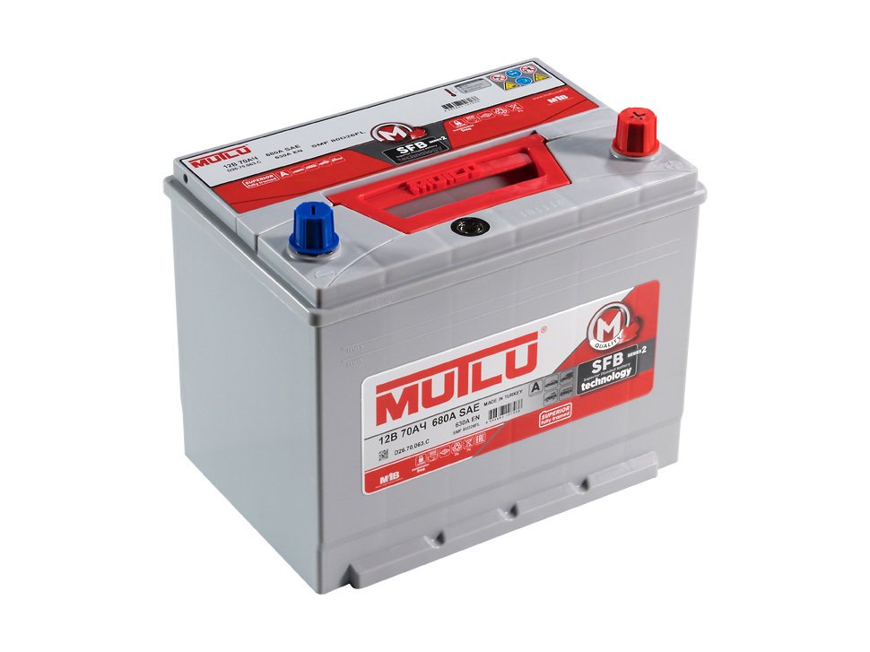 Аккумулятор Mutlu SFB Series 2 SMF 80D26FL 12V 70Ah 630A R+
