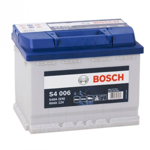 Аккумулятор Bosch Silver S4 006 12V 60Ah 540A L+