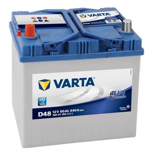 Аккумулятор Varta Blue Dynamic D48 12V 60Ah 540A L+