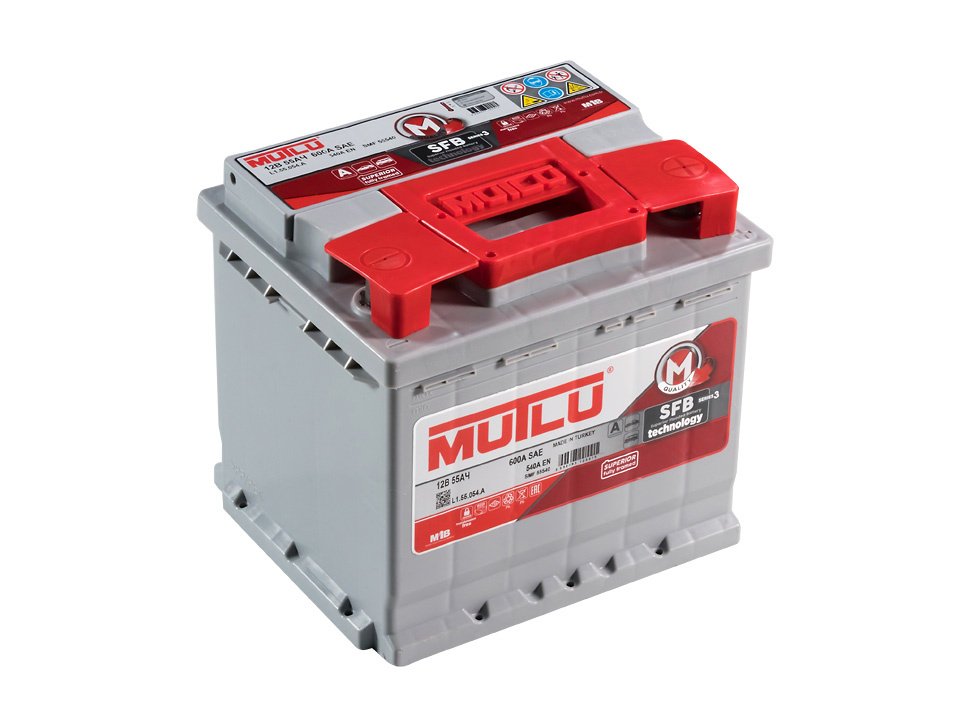 Аккумулятор Mutlu SFB Series 3 SMF 55540 12V 55Ah 540A R+