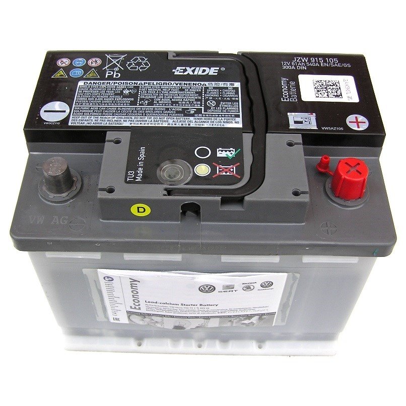 Аккумулятор VAG OEM JZW915105 12V 61Ah 540A R+
