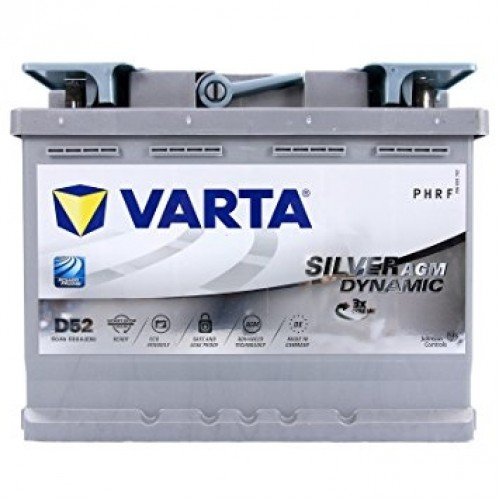 Аккумулятор Varta Silver Dynamic AGM D52 12V 60Ah 680A R+