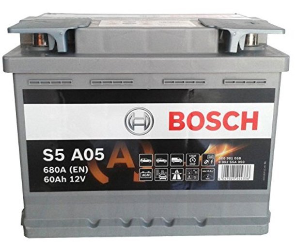 Аккумулятор Bosch AGM S5 A05 12V 60Ah 680A R+