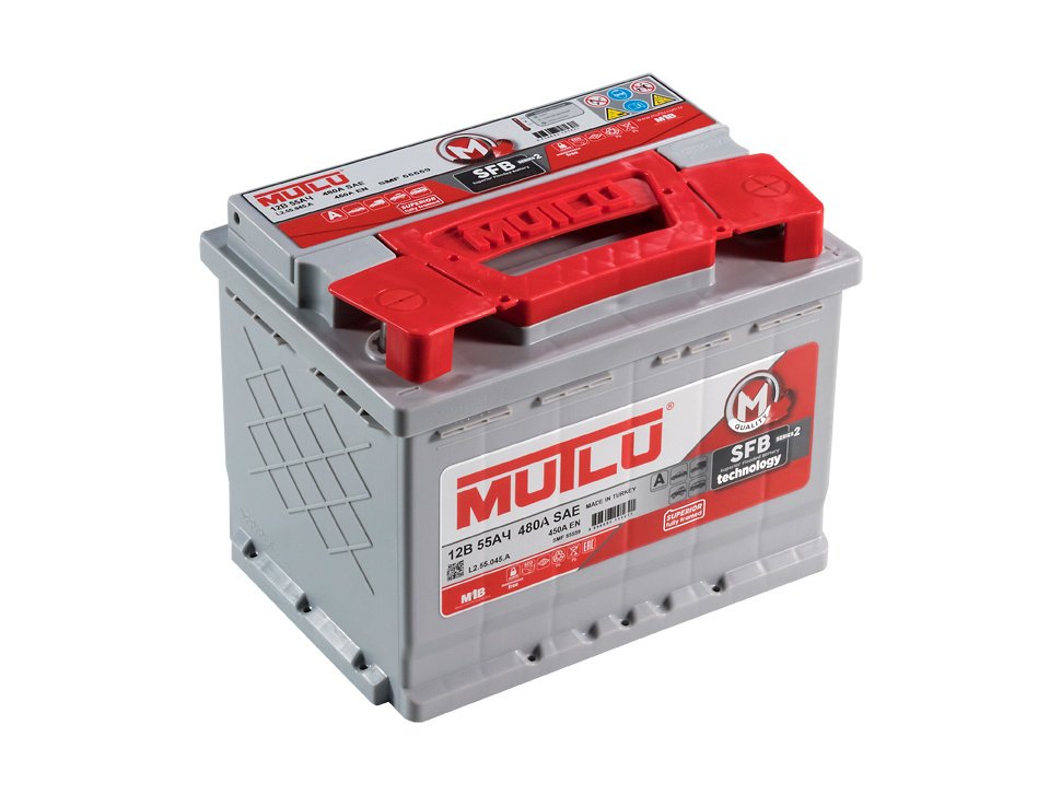Аккумулятор Mutlu SFB Series 2 SMF 55559 12V 55Ah 450A R+