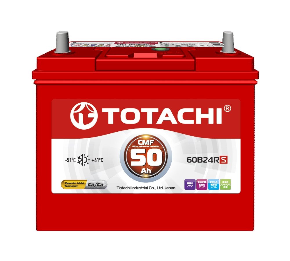 Аккумулятор Totachi CMF 60B24RS 12V 50Ah 430-460A L+